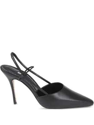 Manolo Blahnik スリングバック パンプス | ブラック | FARFETCH JP