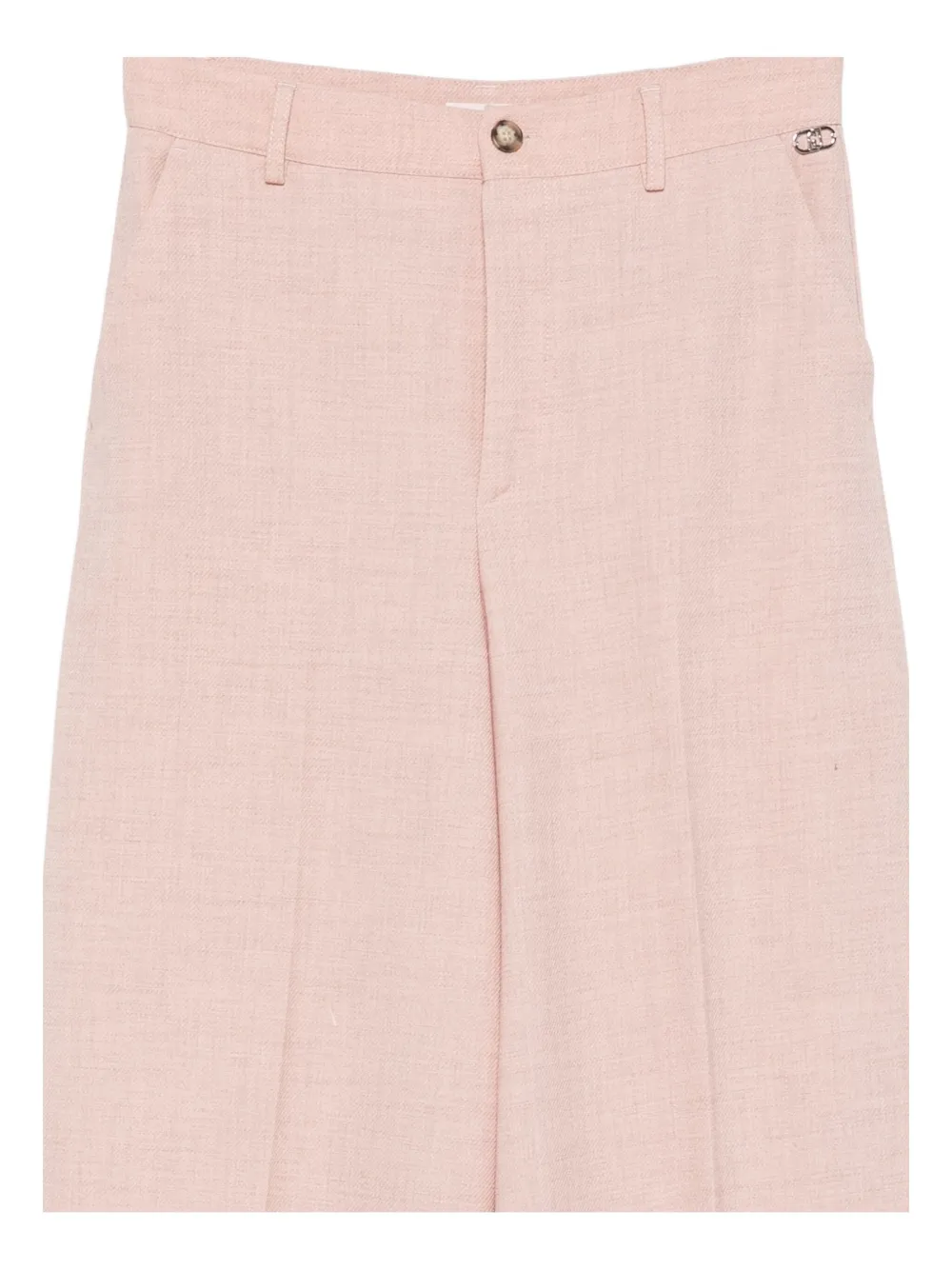 Liu •jo Wide-leg Trousers In Pink