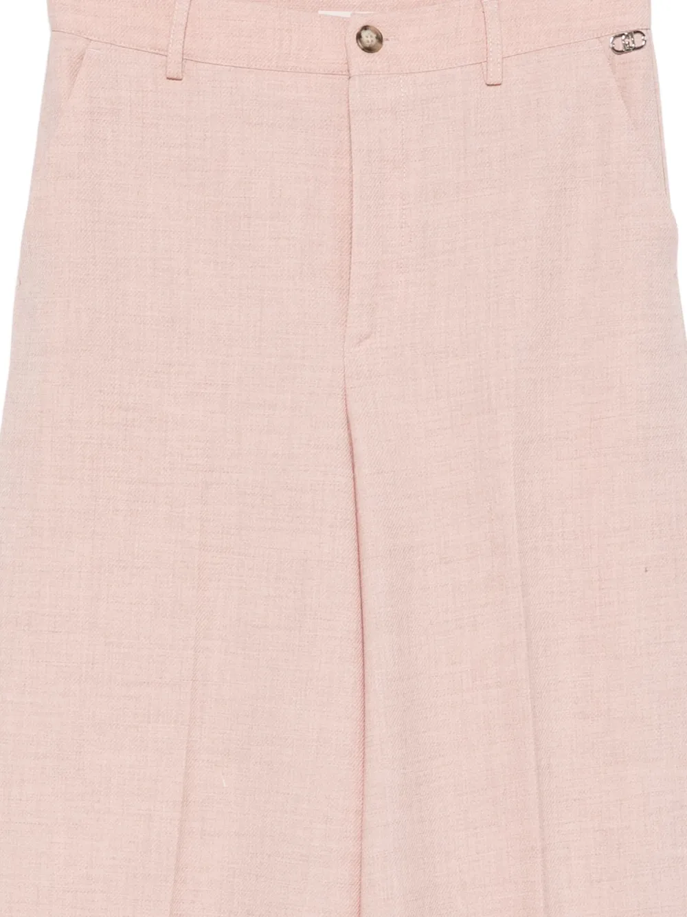 LIU JO Broek met wijde pijpen Roze