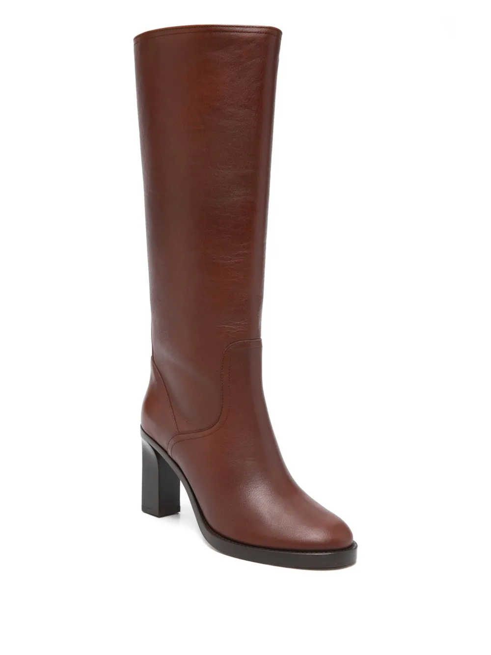 Ba&sh 90mm Celoria Block-heel Boot In Brown