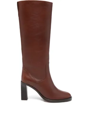 ba&sh woman Brown Leather Bootsp ba&sh Women main image 2