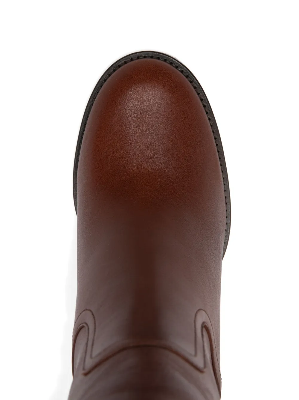 Ba&sh 90mm Celoria Block-heel Boot In Brown