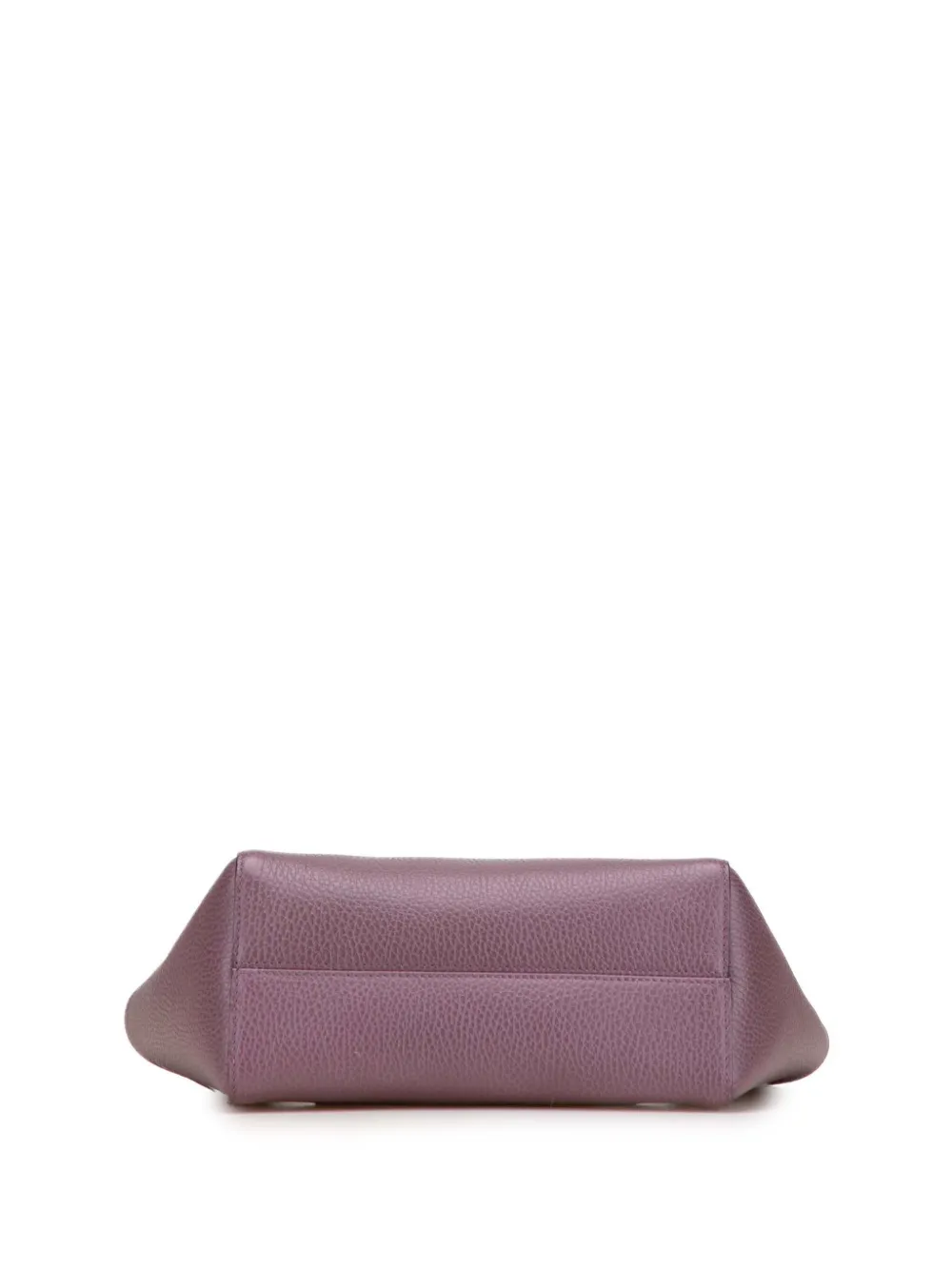 Pre-owned Gucci 2016-2025 Mini Leather Swing Handbag In Purple