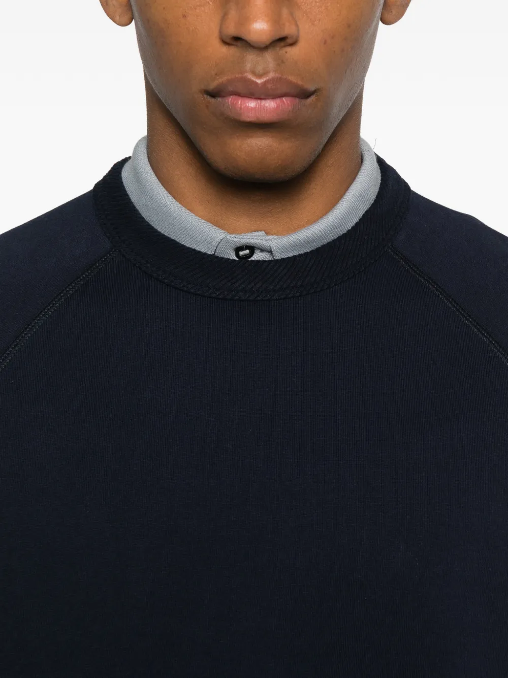In The Box Crew-neck Sweatshirt In Blue