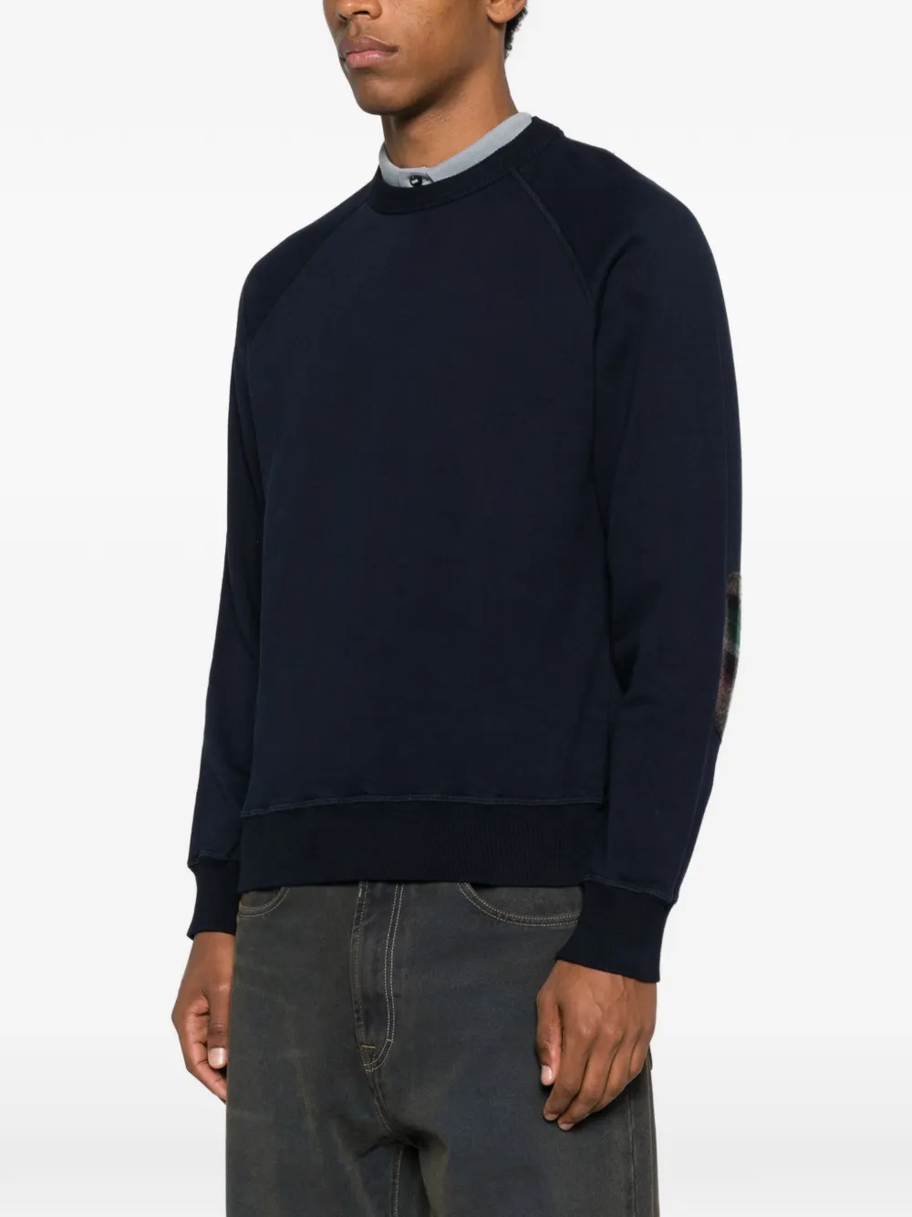 In The Box Crew-neck Sweatshirt In Blue