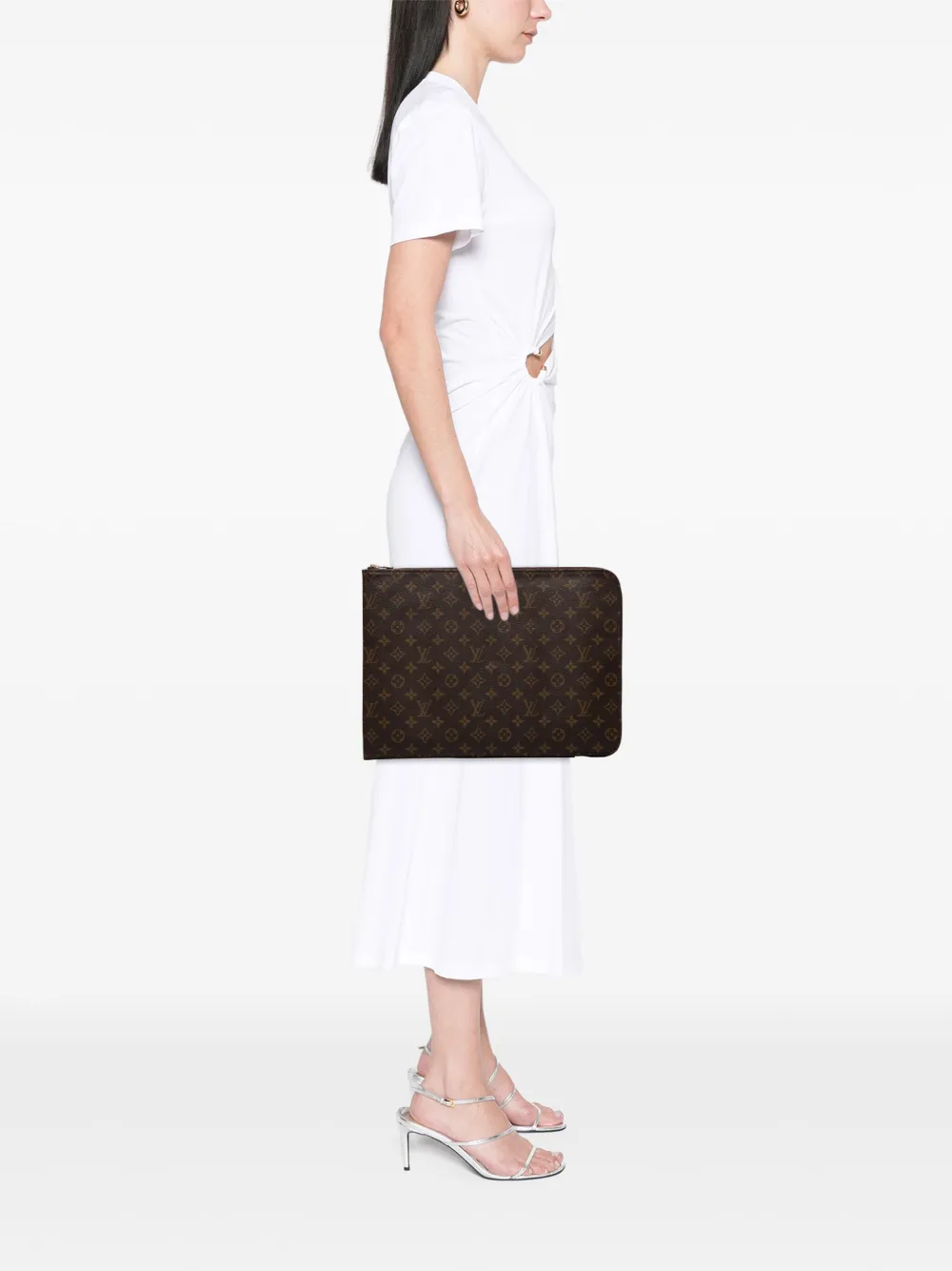 Louis Vuitton Pre-Owned bolsa Poche Documents con monograma 1990 | Estilos de archivo | Image 2