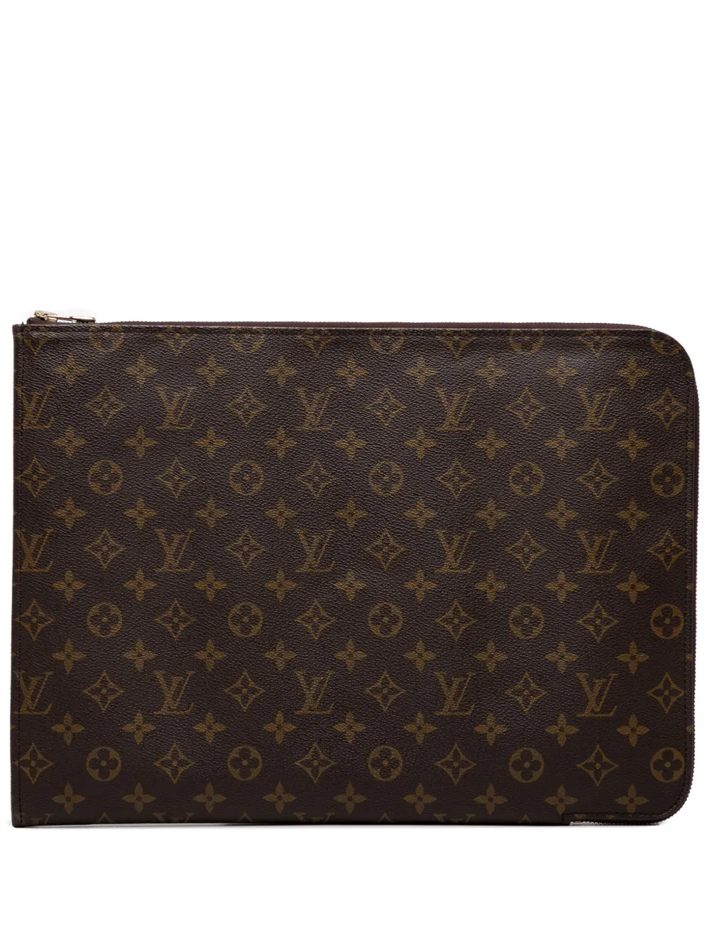 Louis Vuitton Pre-Owned bolsa Poche Documents con monograma 1990 | marrón | Image 1