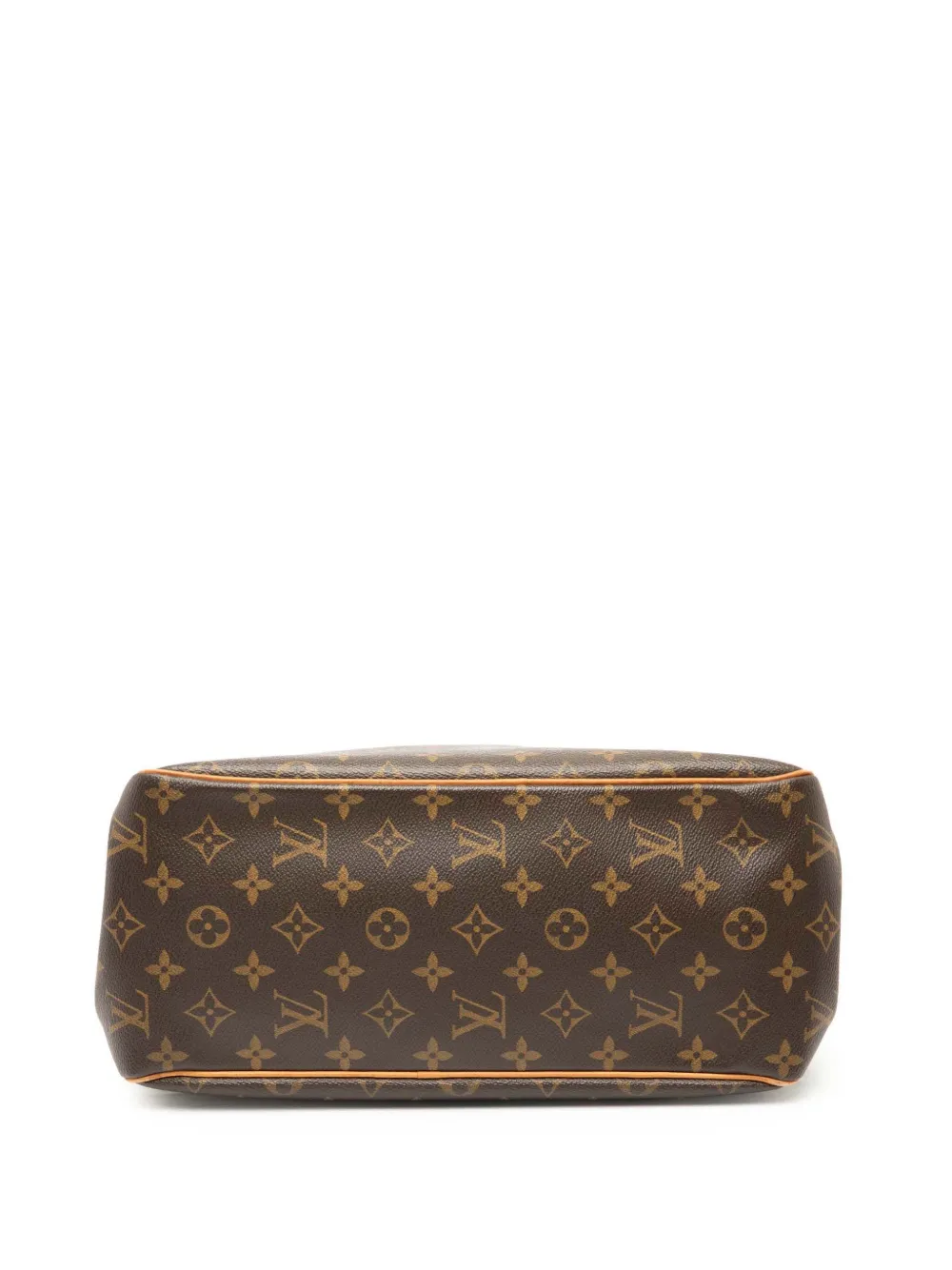 Pre-owned Louis Vuitton 2007 Monogram Batignolles Vertical Tote Bag In Brown