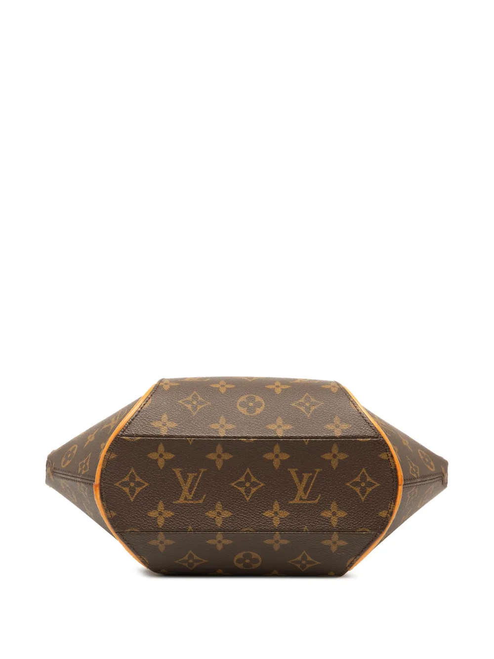 Pre-owned Louis Vuitton 2000 Monogram Ellipse Pm Handbag In Brown