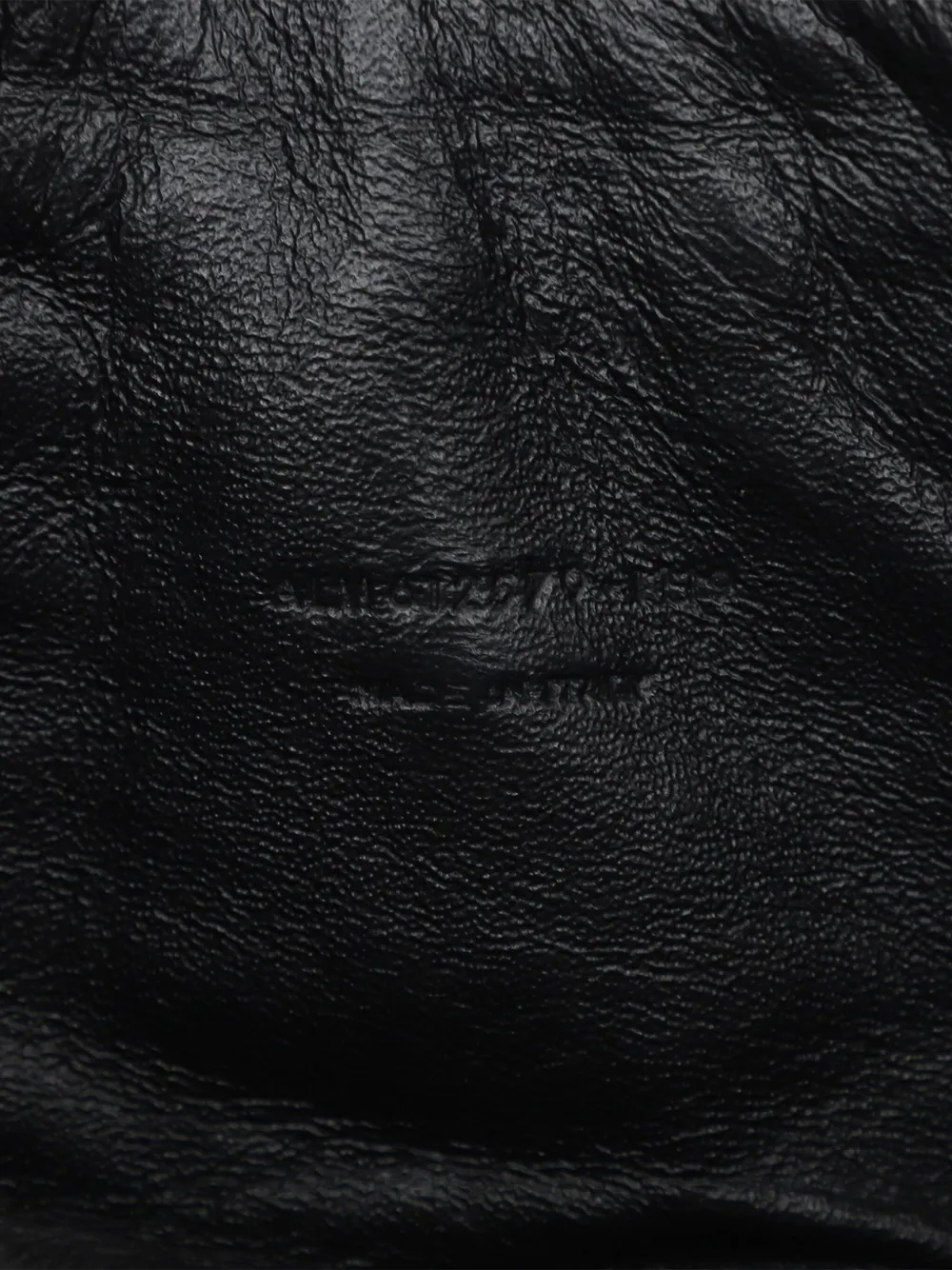 Pre-owned Saint Laurent 2019 Mini Grain De Poudre Monogram Monochrome Lou Camera Bag Crossbody Bag In Black