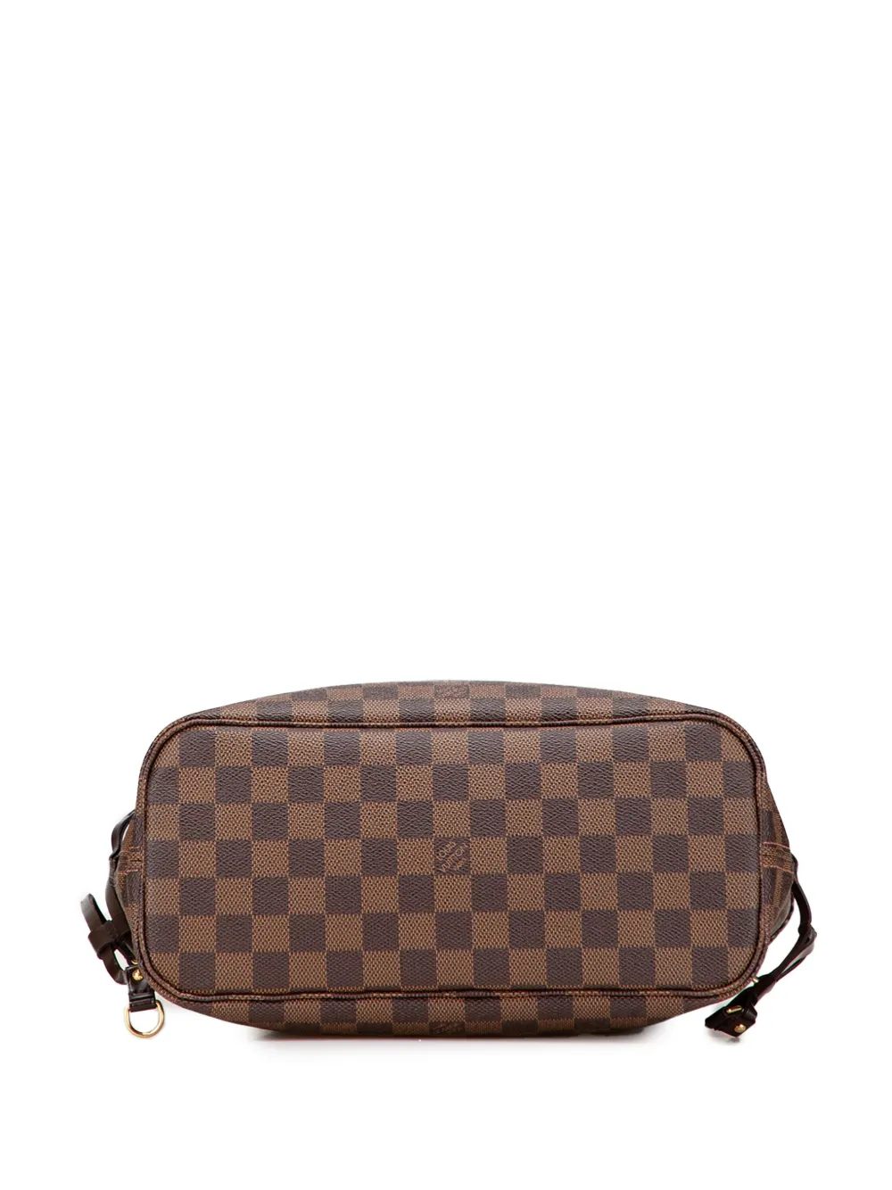 Pre-owned Louis Vuitton 2009 Damier Ebene Neverfull Pm Tote Bag In Brown
