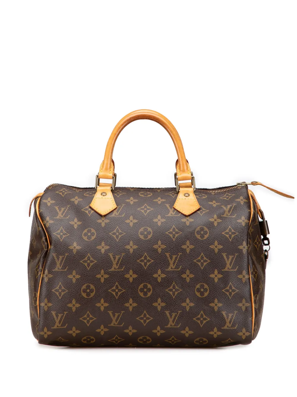 Louis Vuitton Pre-Owned 1997 モノグラム スピーディ 30 ボストンバッグ - ブラウン Louis Vuitton Pre-Owned 1997 モノグラム スピーディ 30 ボストンバッグ - ブラウン