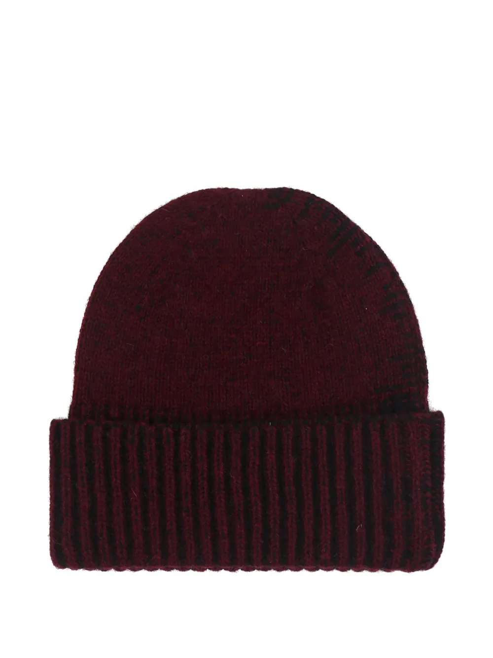 B.b. Walace Logo Patch Beanie Hat In Black