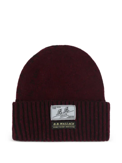 B.B. Walace	 gorro con parche del logo