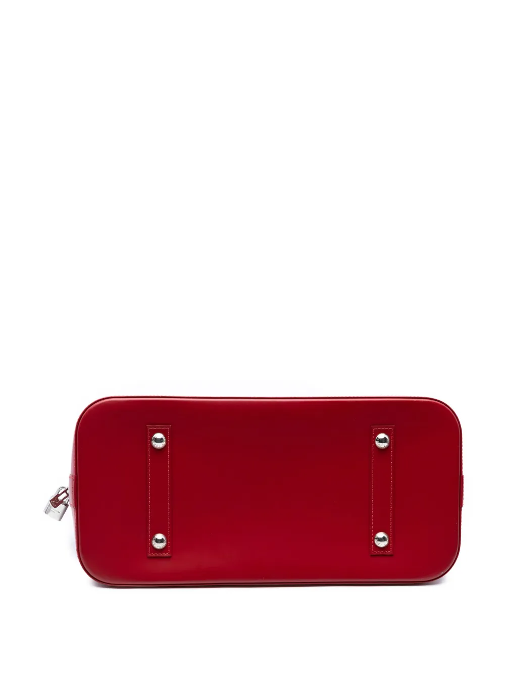 Pre-owned Louis Vuitton 2013 Epi Alma Gm Handbag In Red