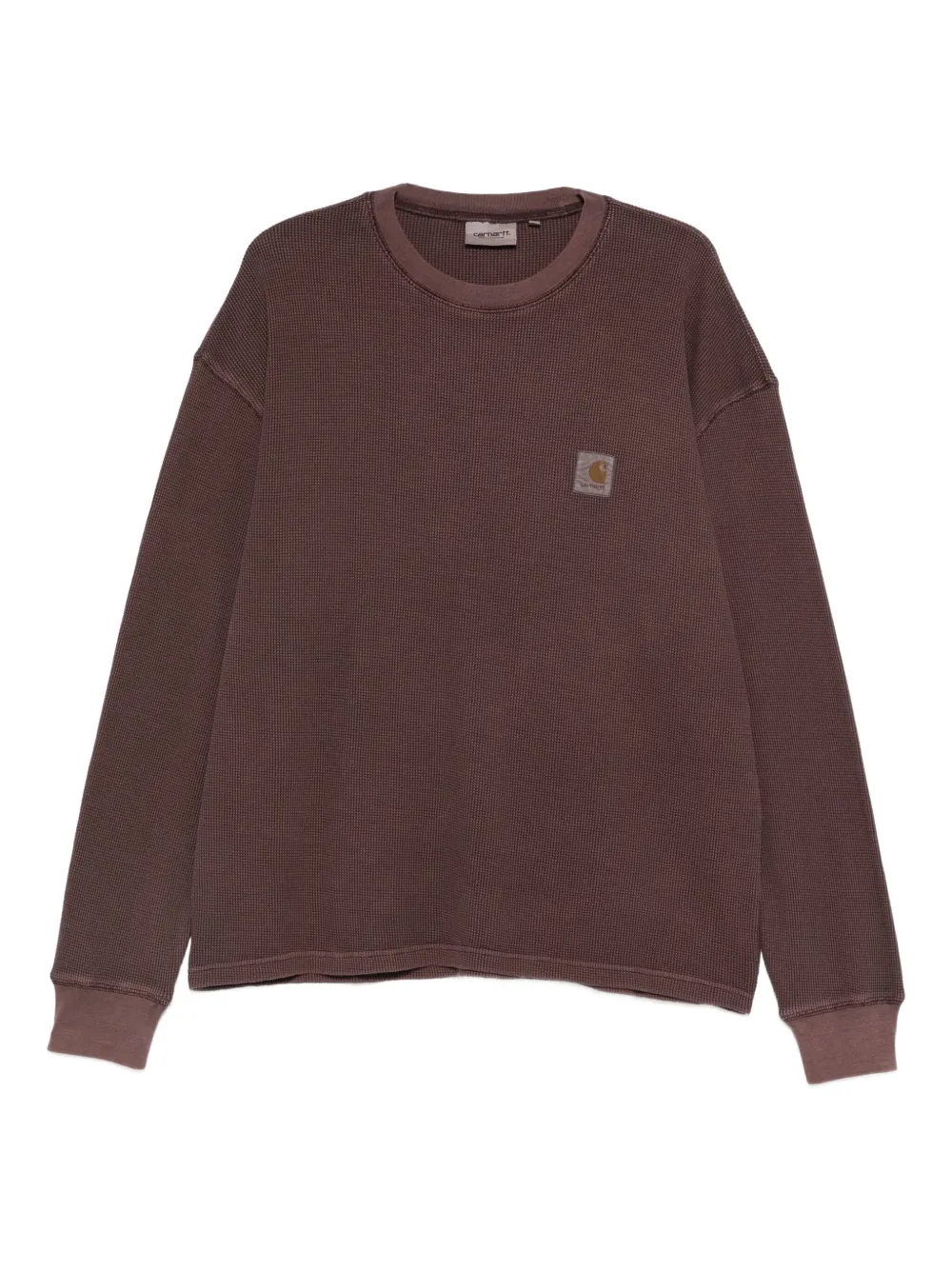 Carhartt WIP sweat à patch logo | marron | Image 1