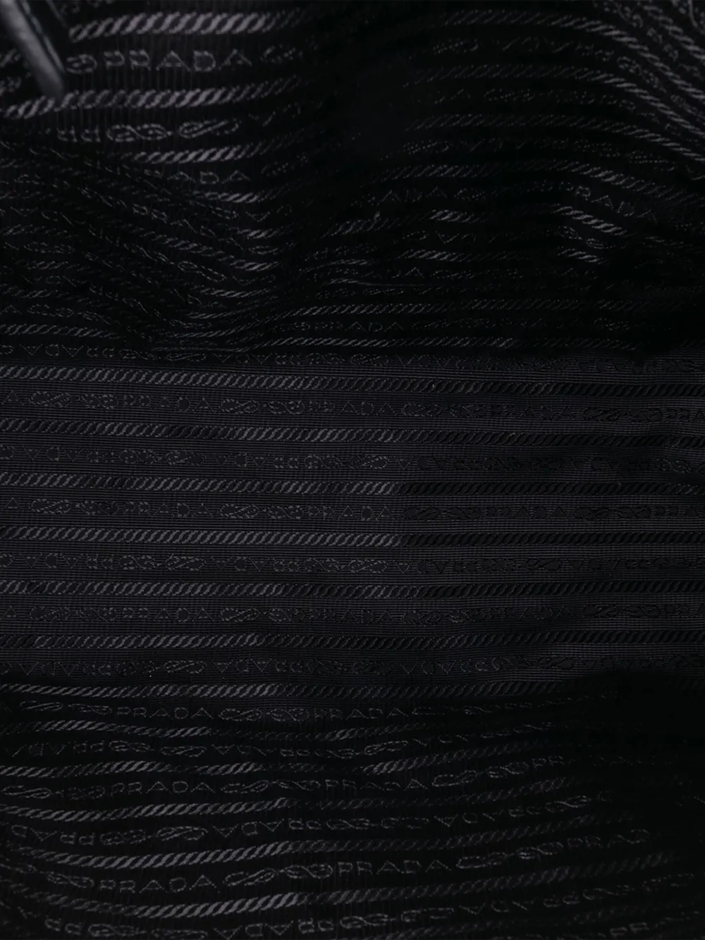 Pre-owned Prada 2019-2025 Large Impuntu Re Nylon Re Edition 1995 Chaine Tote Bag In Black