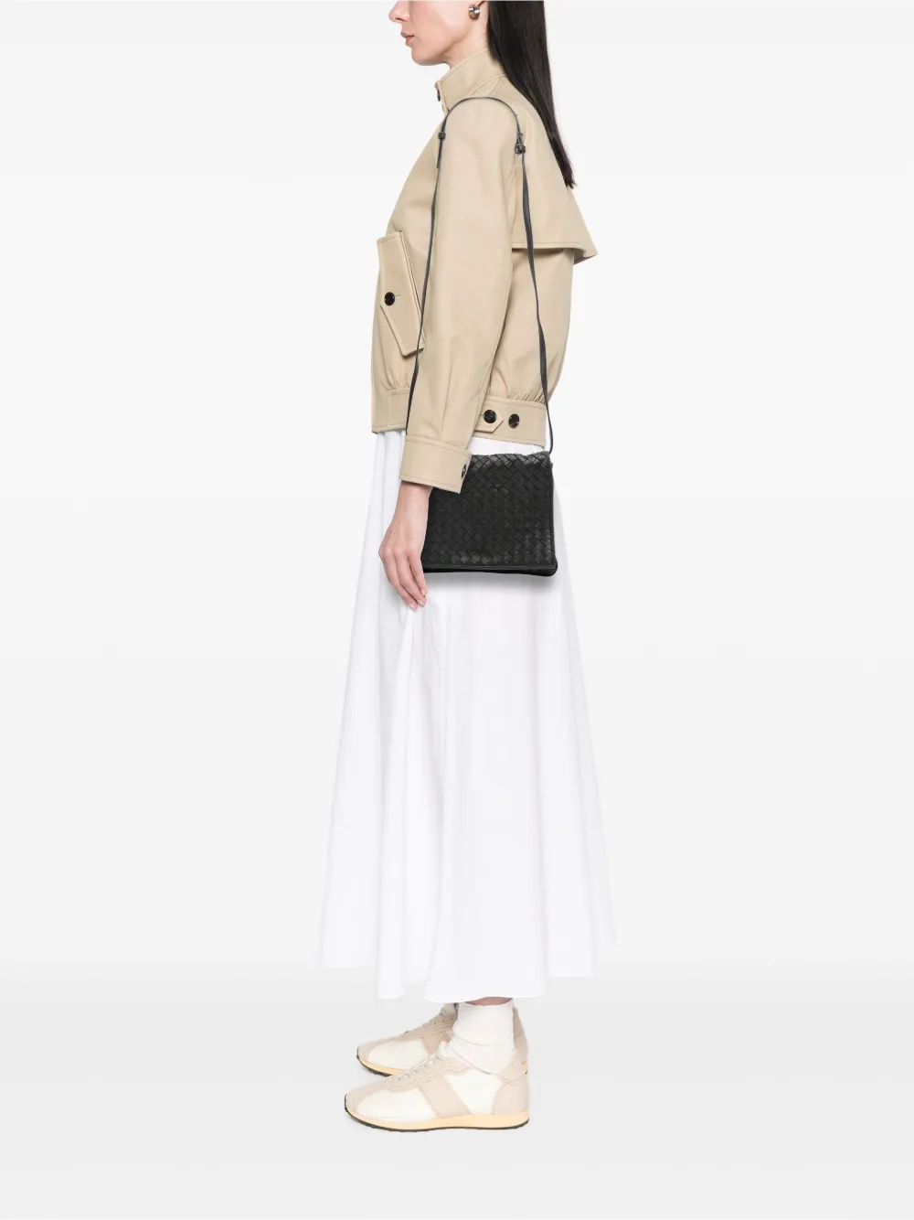 Bottega Veneta Pre-Owned 2012-2025 Nappa Intrecciato Flap crossbody bag | Pre-Owned | Image 2