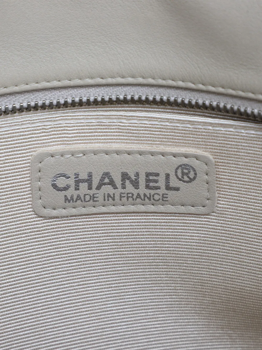 Pre-owned Chanel 1997-1999 Lambskin Embossed Cc Camellia Tote Bag In Brown