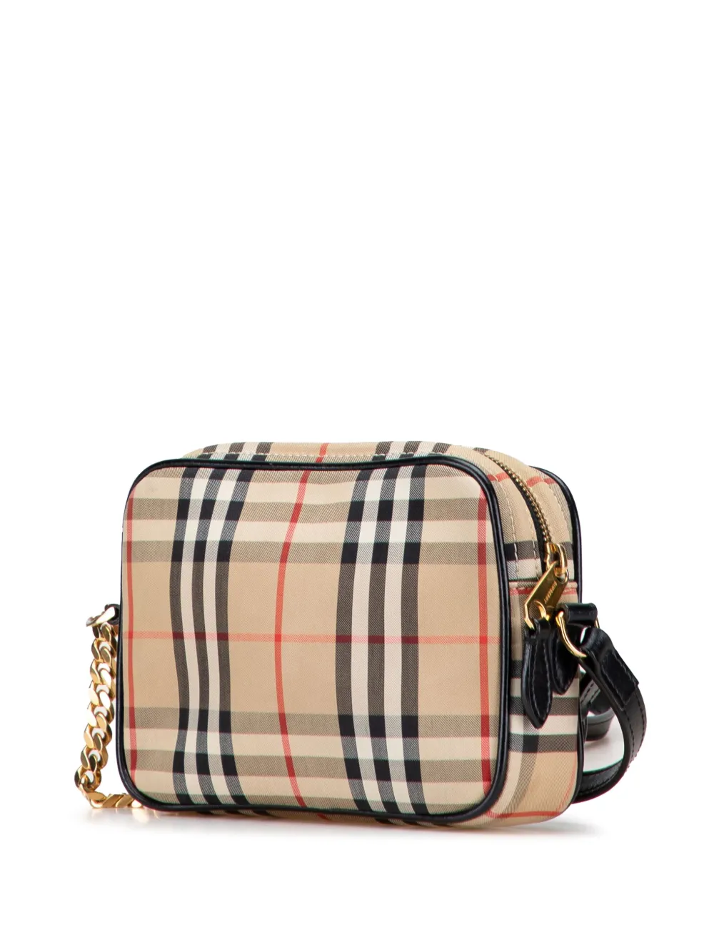 2018-2025 House Check Canvas Camera Bag Crossbody Bag