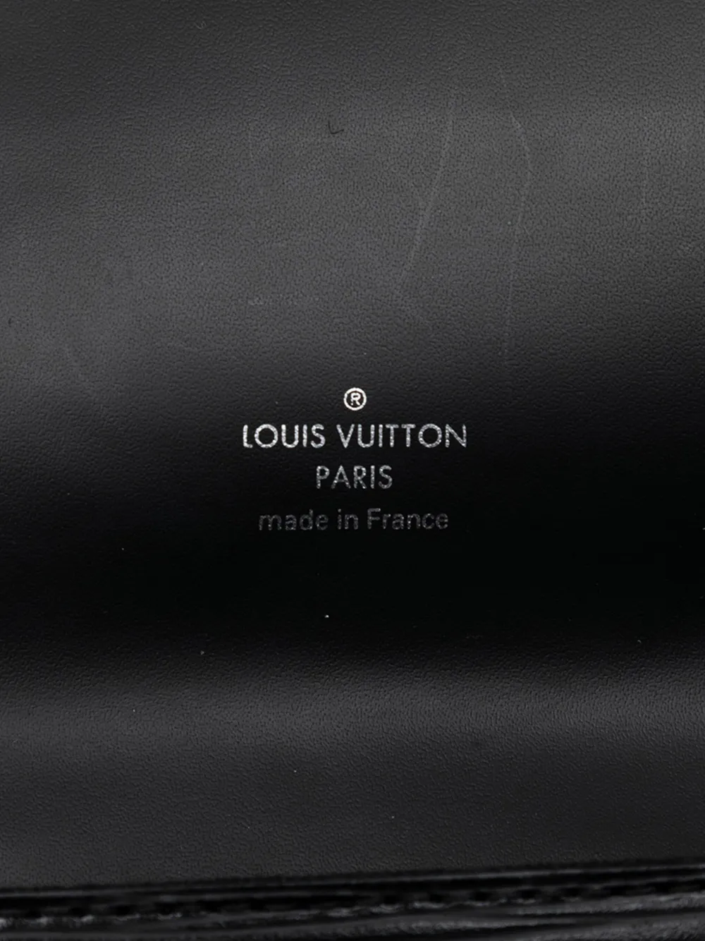 Pre-owned Louis Vuitton 2002 Epi Sevigne Clutch Shoulder Bag In Black