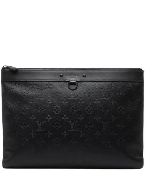 Louis Vuitton Pre-Owned 2020 Monogram Shadow Discovery Pochette clutch bag