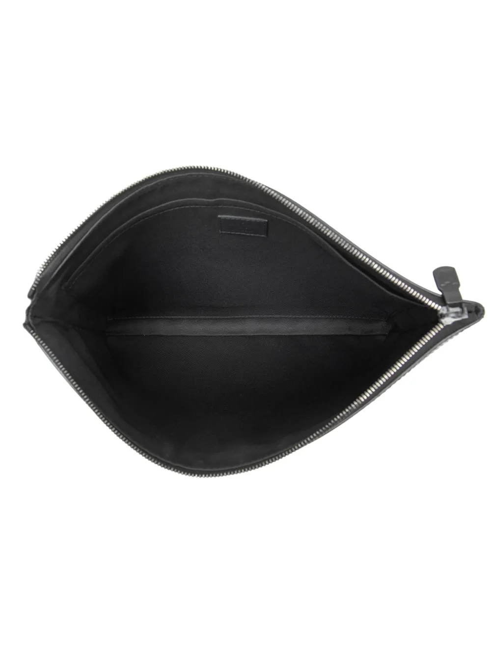 Pre-owned Louis Vuitton 2020 Monogram Shadow Discovery Pochette Clutch Bag In Black