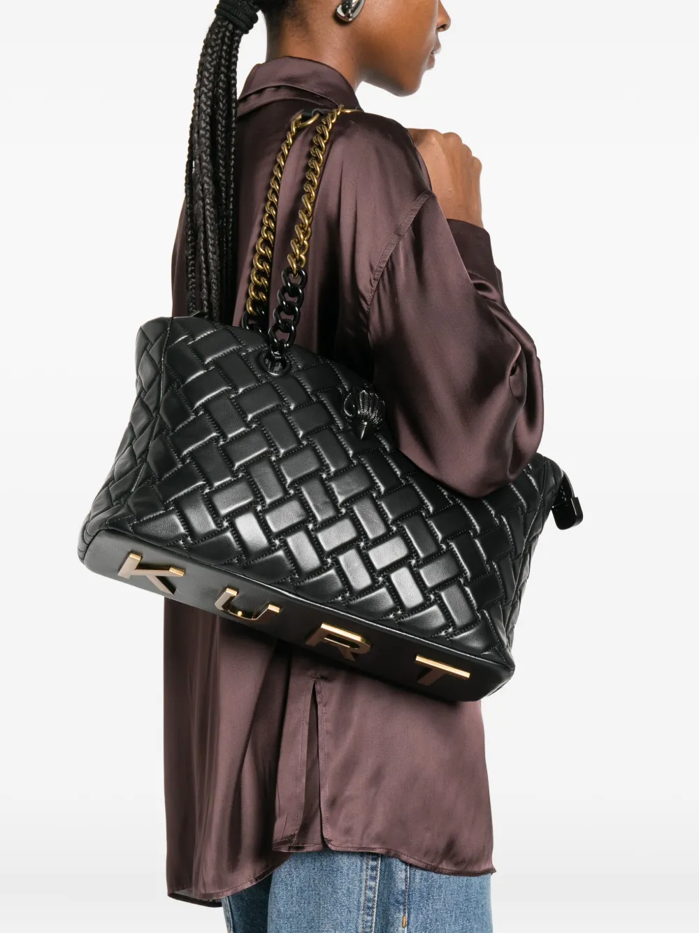 Kurt Geiger London Kensington tote bag - Zwart