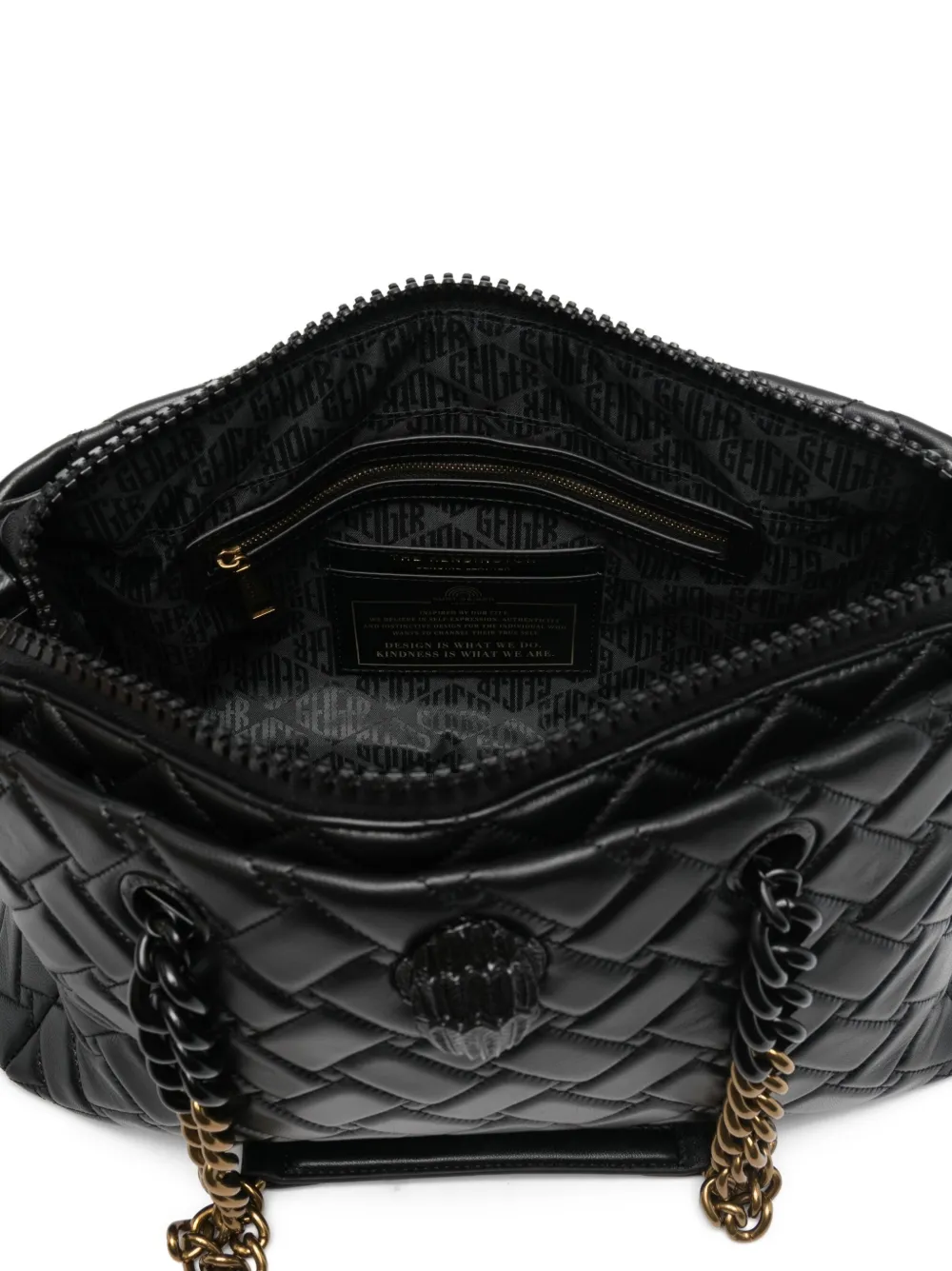 Kurt Geiger London Kensington shopper Zwart