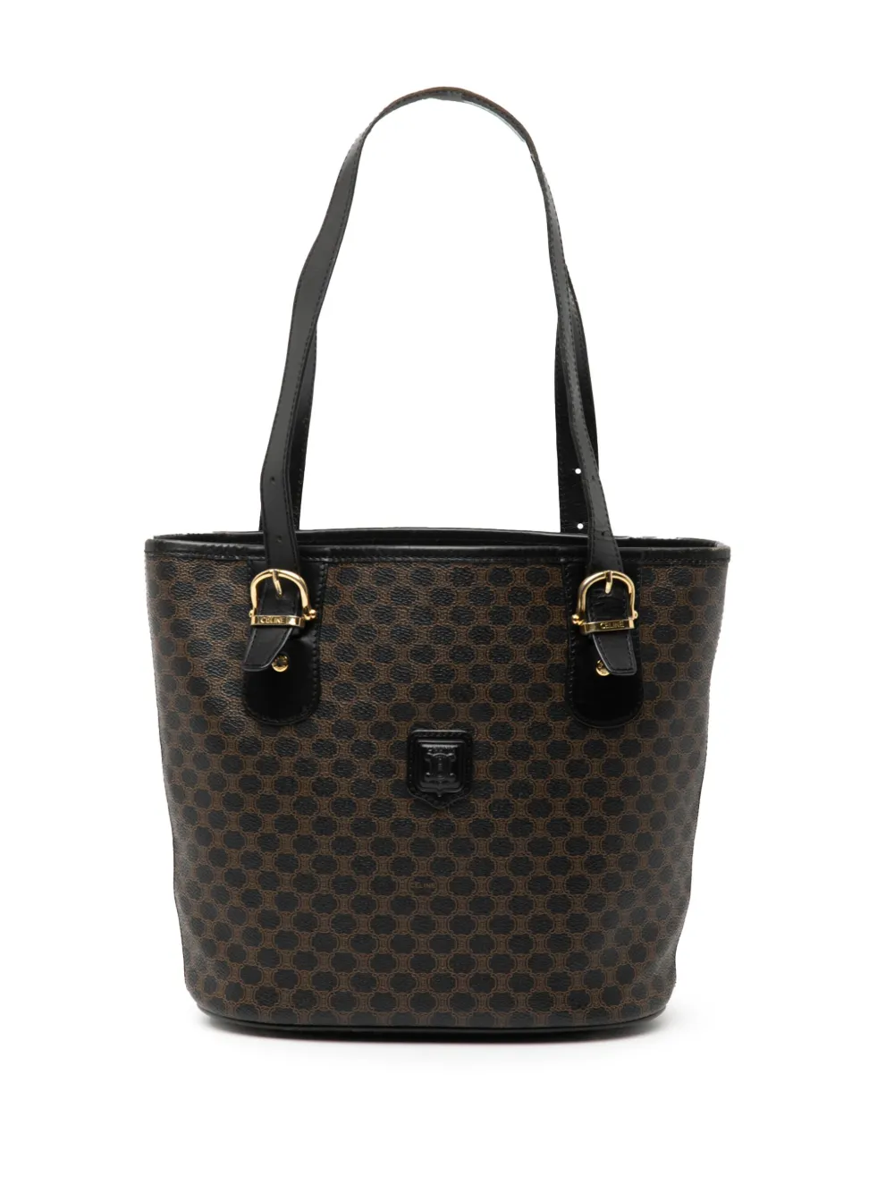 Celine Pre-Owned 1998 Macadam Coated Canvas tote bag | Brown | Image 1