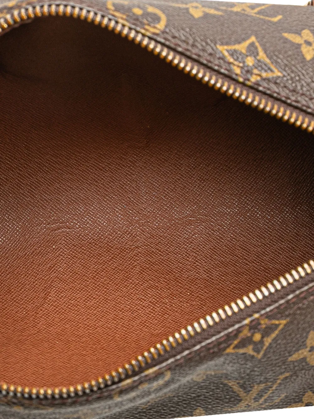 Pre-owned Louis Vuitton 1997 Monogram Papillon 26 Handbag In Brown