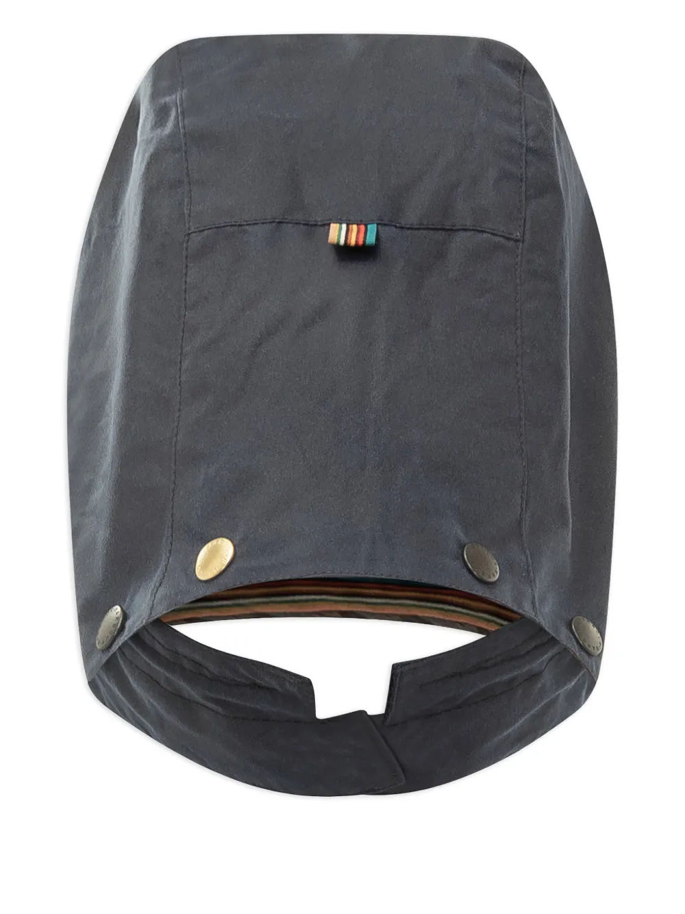 Barbour x Paul Smith vaxad rutig huva | Image 2
