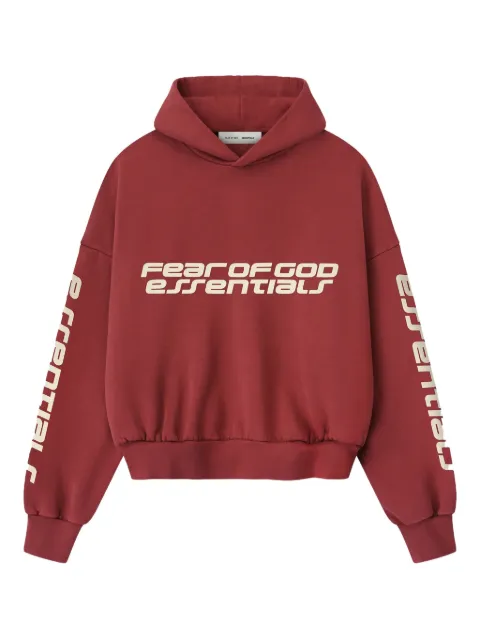 FEAR OF GOD ESSENTIALS logo hoodie