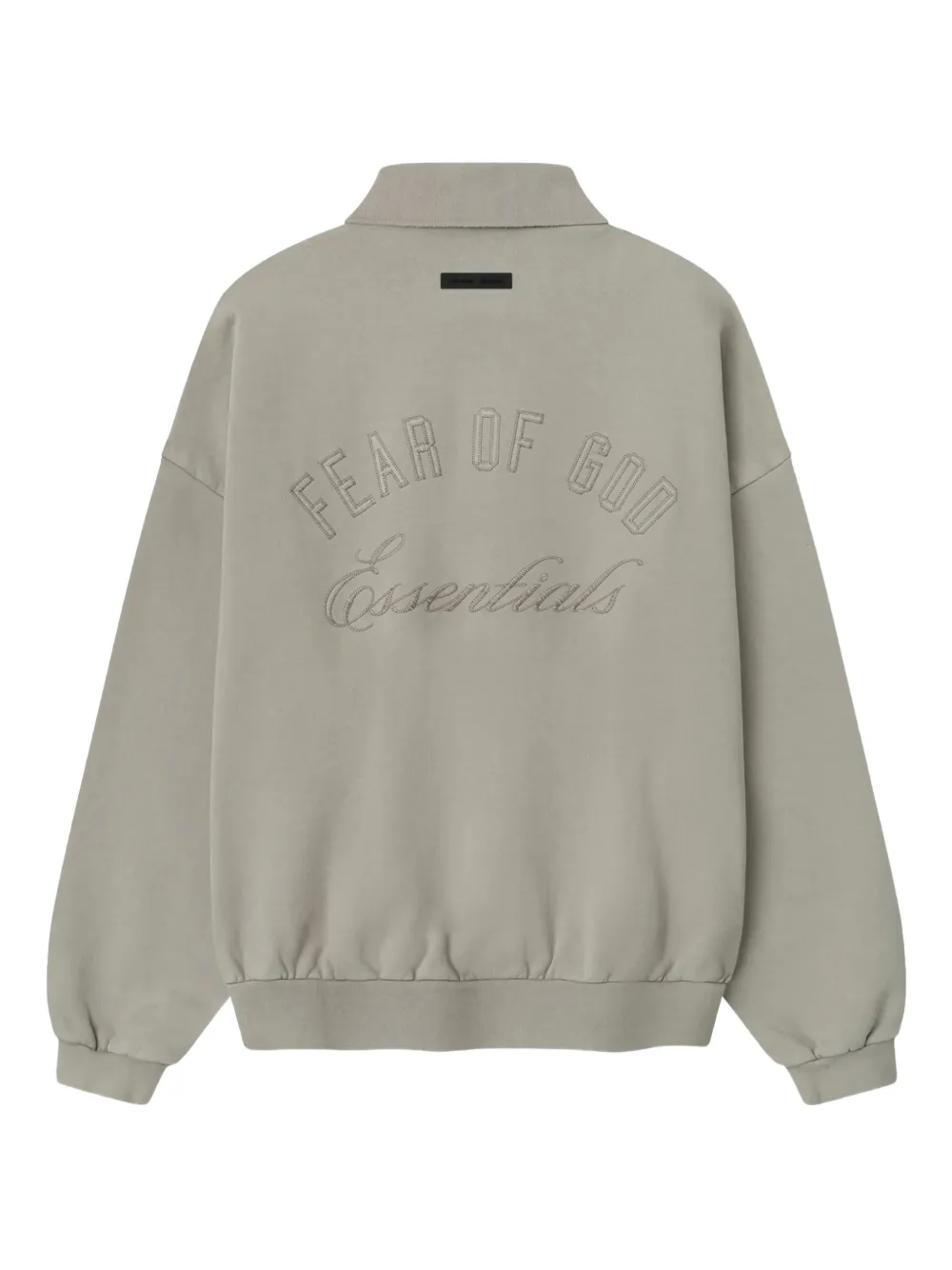 FEAR OF GOD ESSENTIALS Classic embroidered polo shirt - Grijs