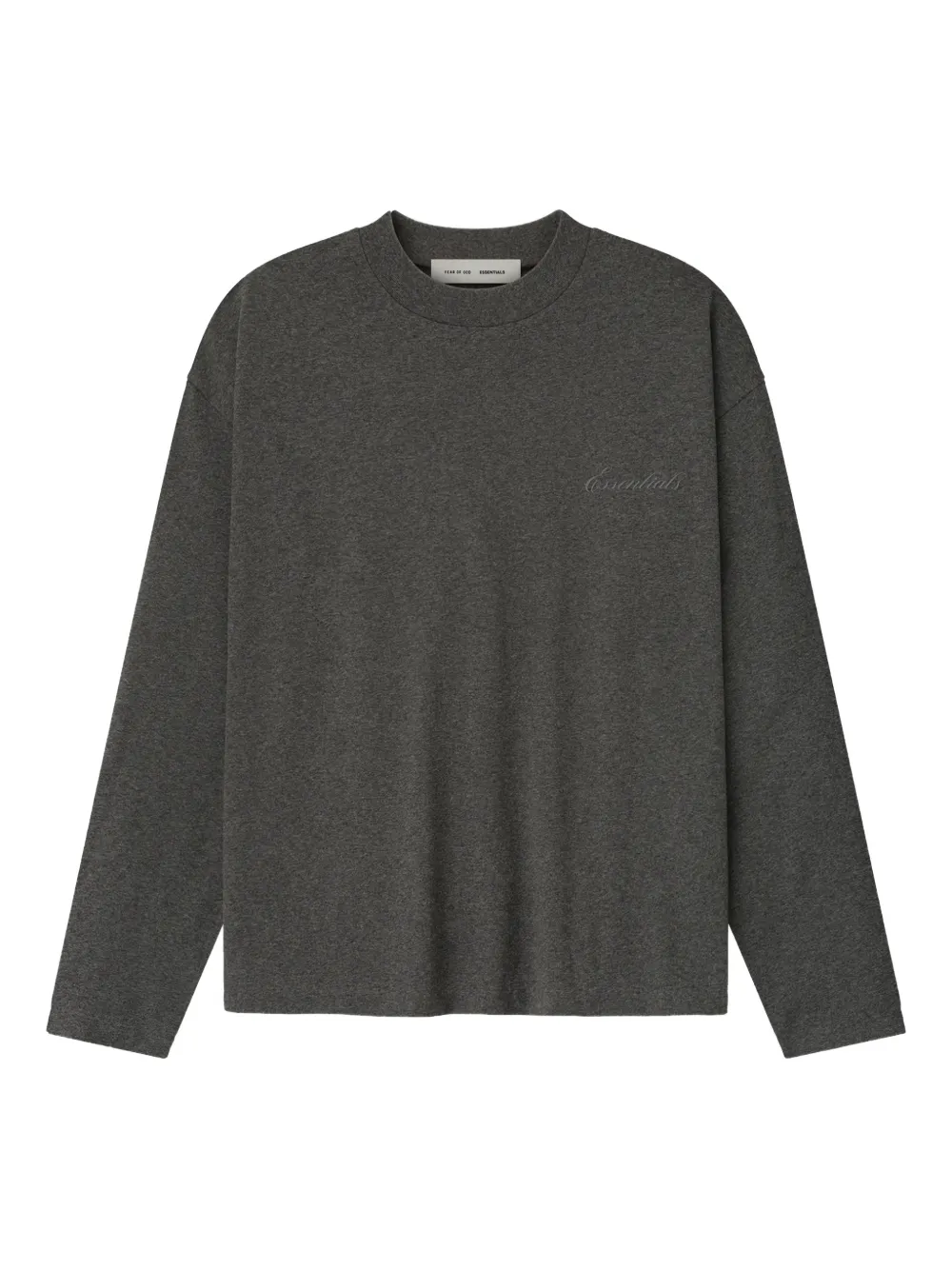 FEAR OF GOD ESSENTIALS long-sleeve sweater - Grau
