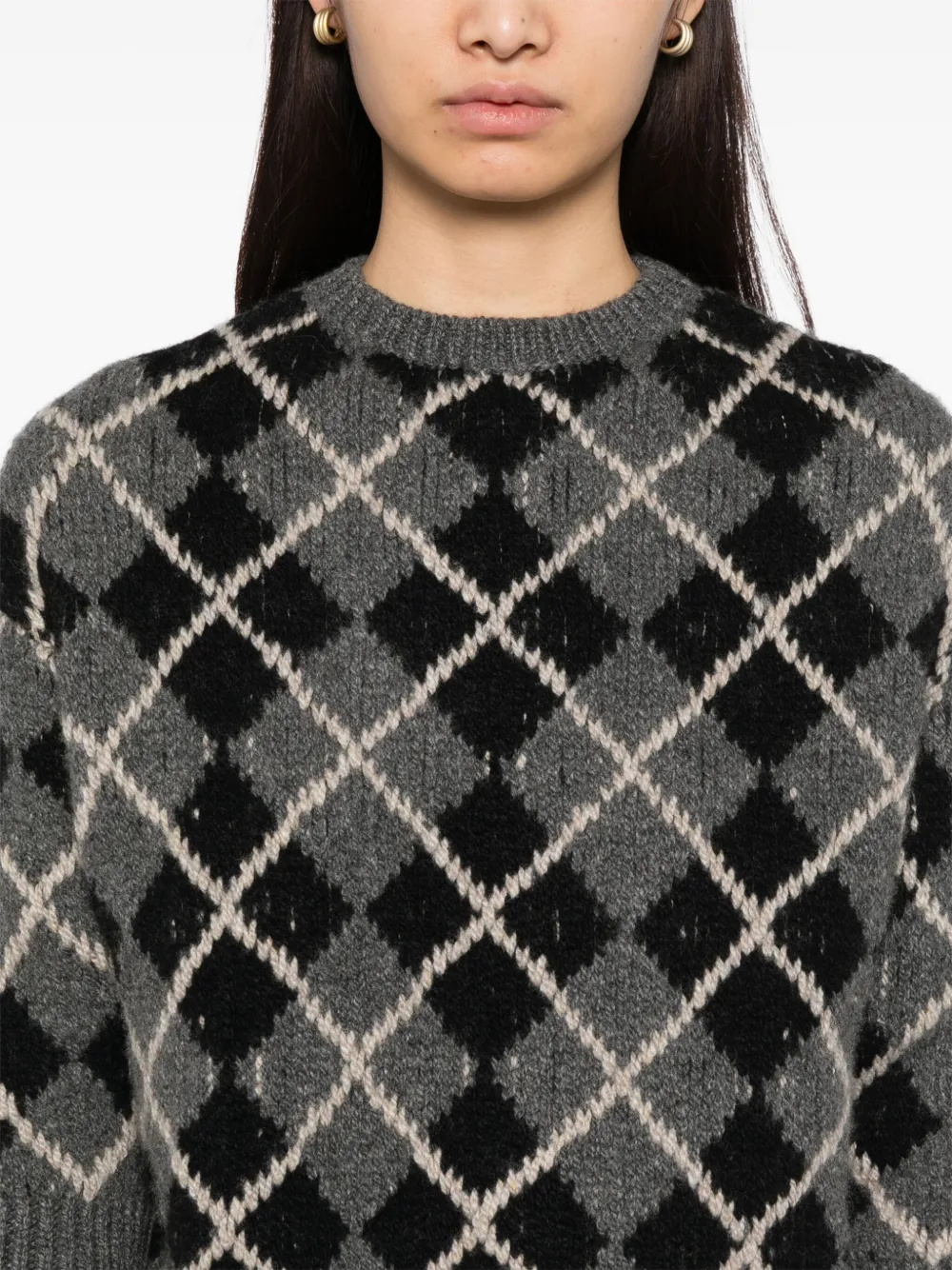 KHAITE Pratt trui Grijs