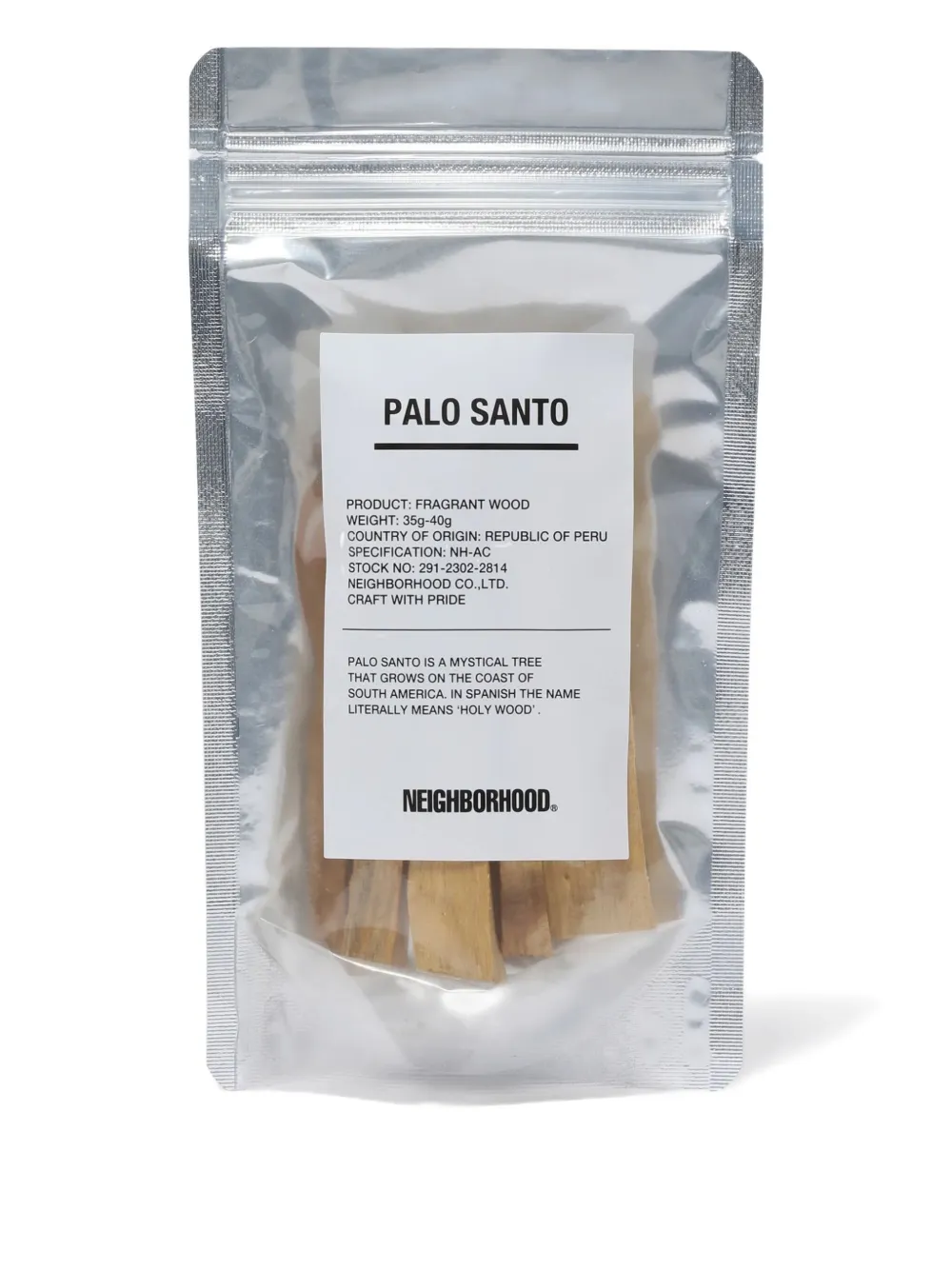 Neighborhood Palo Santo Wood Incense In Brown