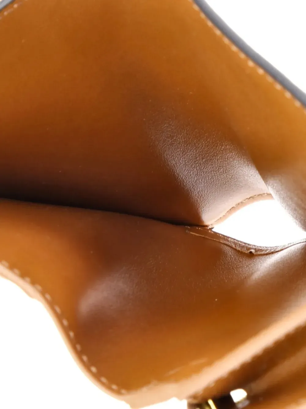 Pre-owned Celine Triomphe Compact Wallet Triomphe Coated Canvas Small Wallets In Brown