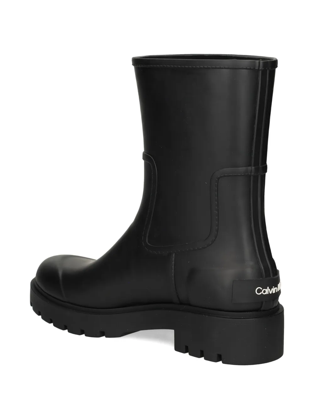 Calvin Klein Jeans Est.1978 Wellington Boots In Black