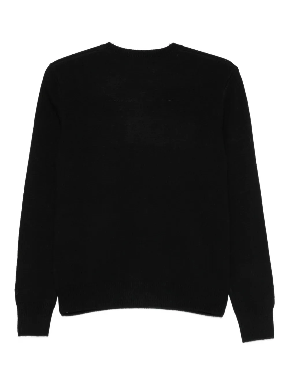 Mc2 Saint Barth Motif-embellished Sweater In Black