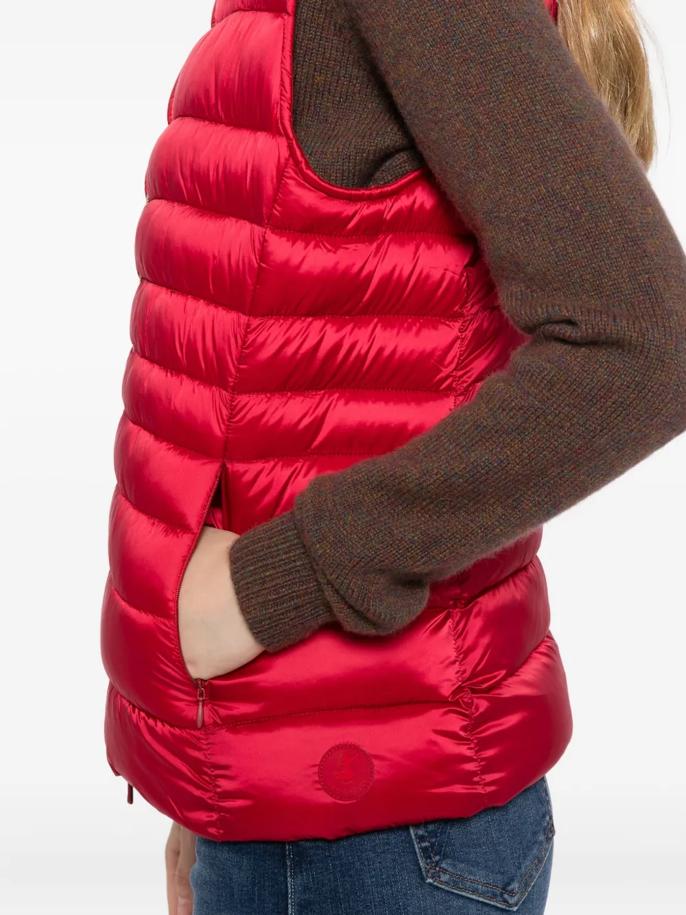 Save The Duck Mod. Charlotte Vest In Red