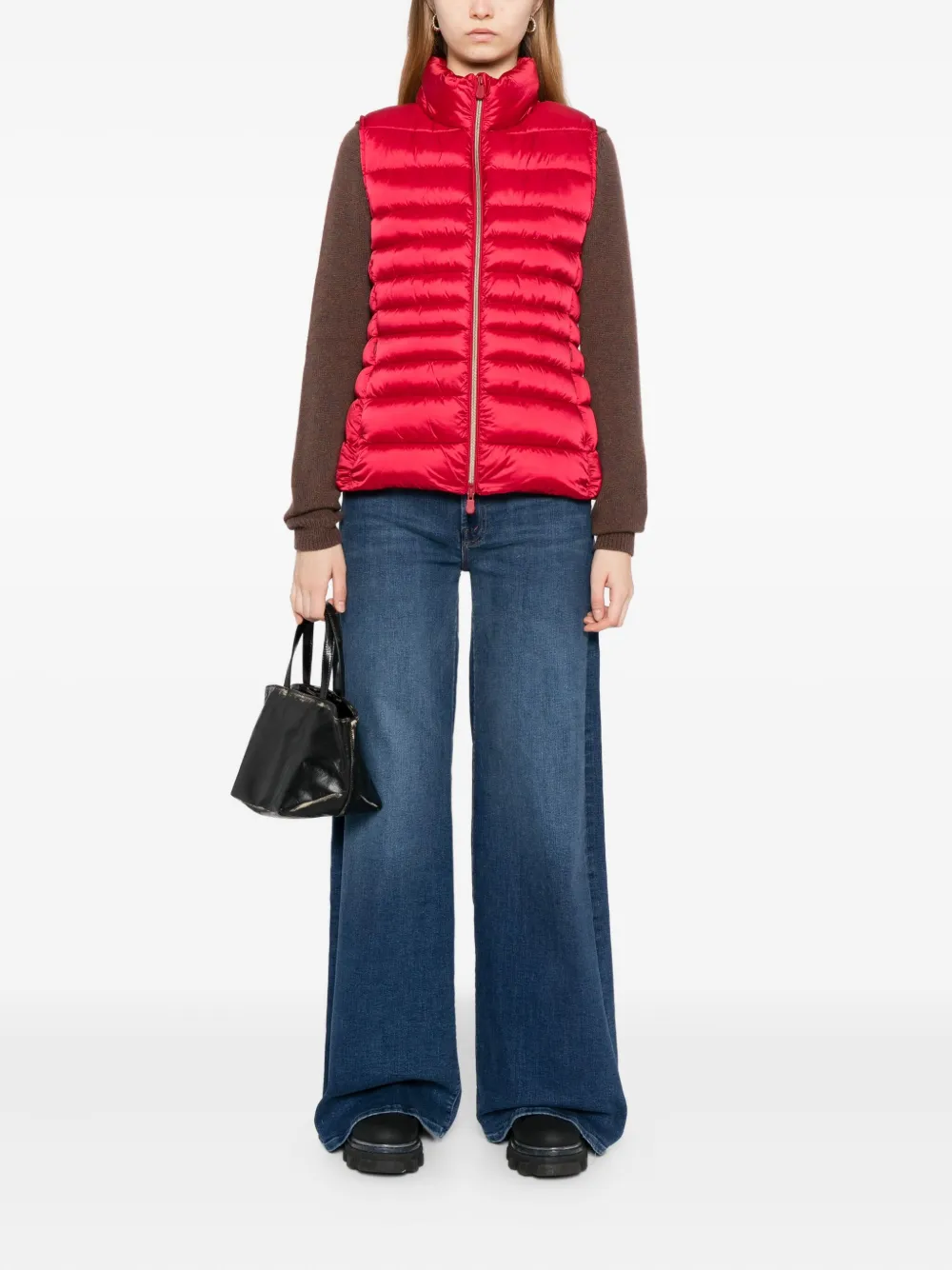 Save The Duck Mod. Charlotte Vest In Red