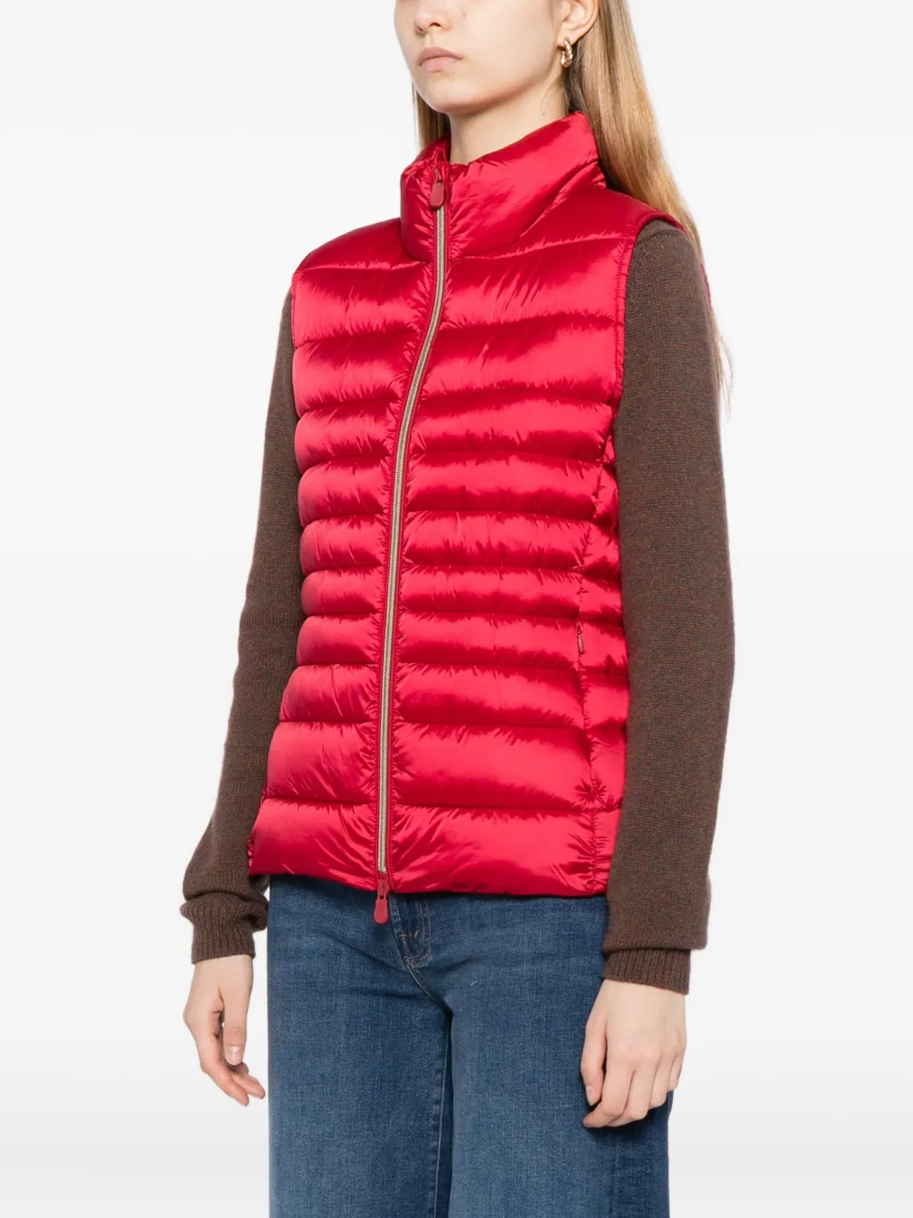 Save The Duck Mod. Charlotte gilet Rood