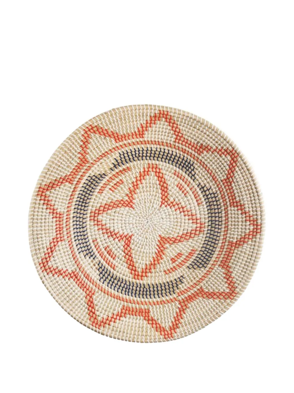L'OCA NERA star-pattern plate (59cm) | Neutrals | Image 1