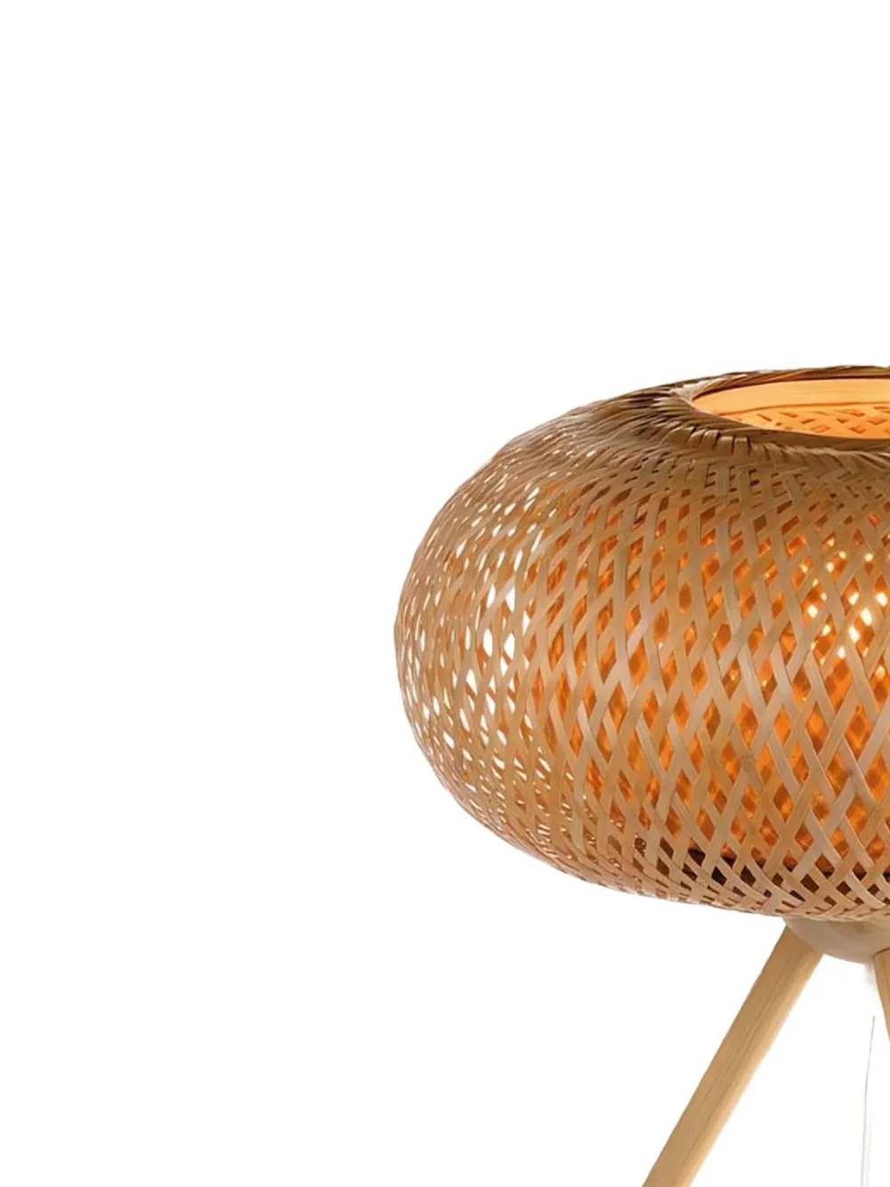 L'OCA NERA tripod table lamps - Beige