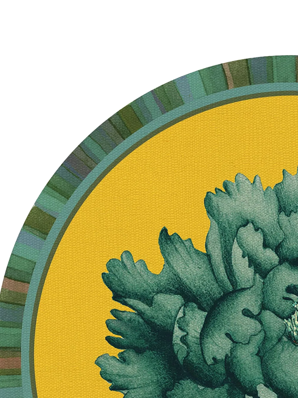 L'OCA NERA Prato floral com listras 39cm | Artigos para mesa | Image 2