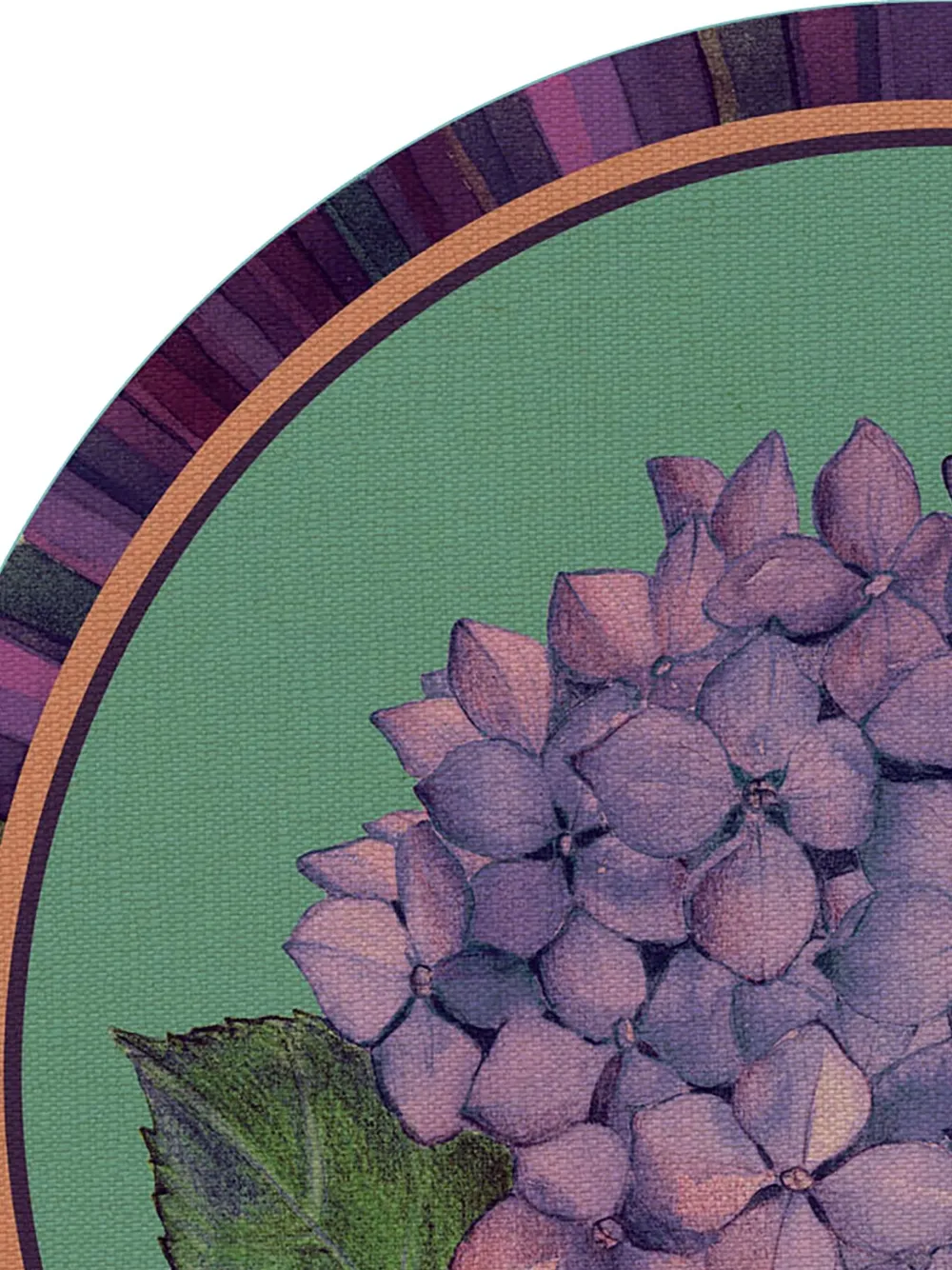 L'OCA NERA Prato floral com listras 39cm | Artigos para mesa | Image 2