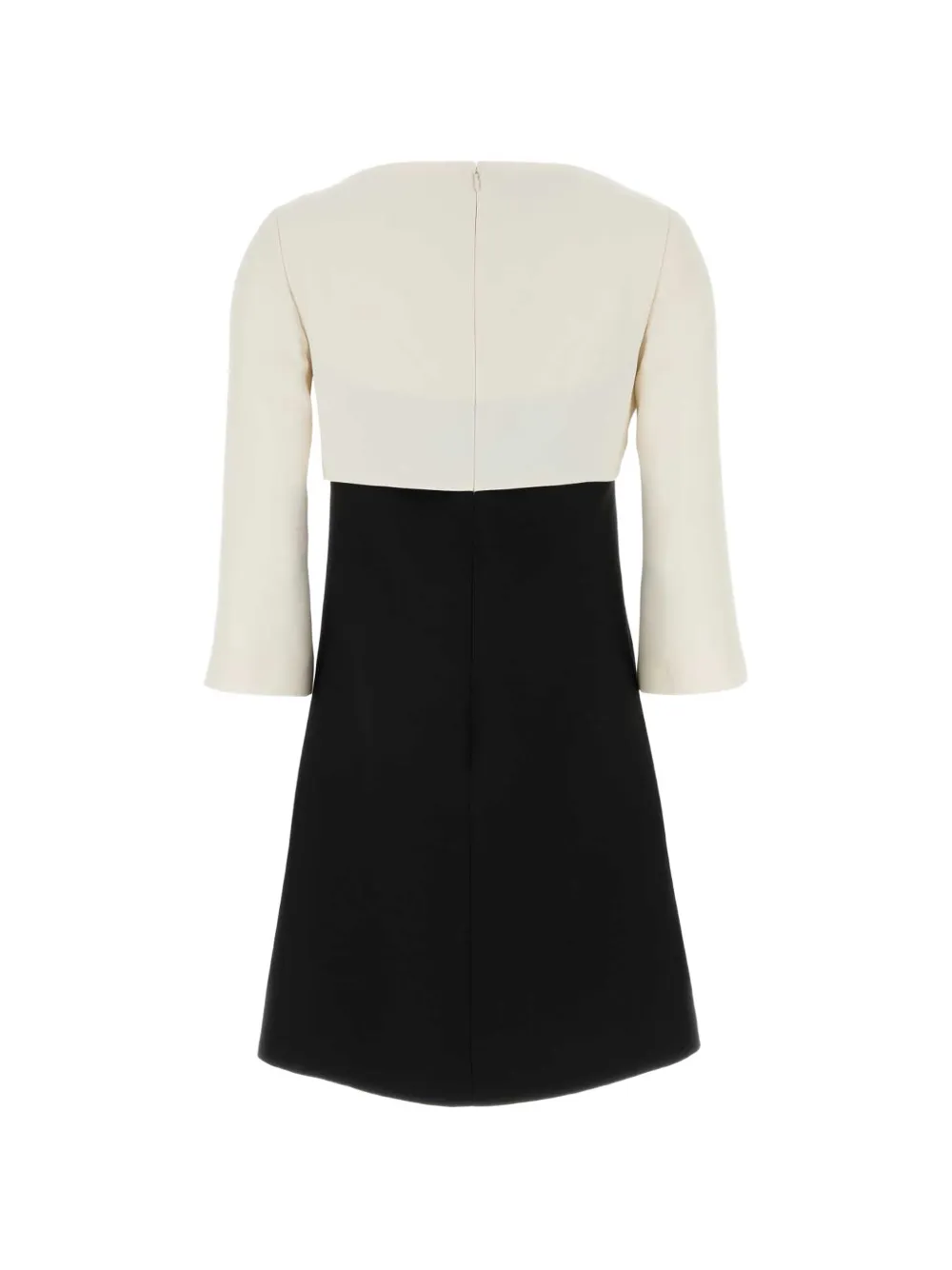 Valentino Garavani Crepe Couture mini-jurk met strikdetail Zwart