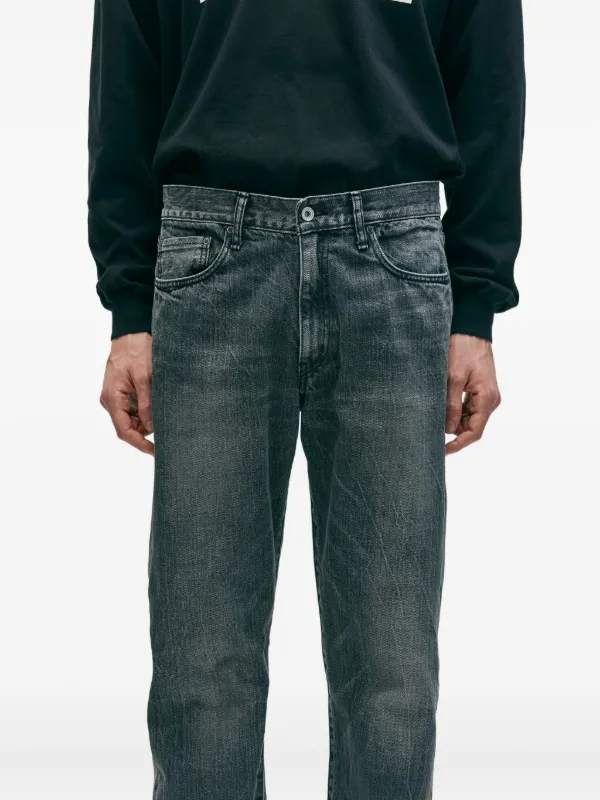 Neighborhood ウォッシュド ジーンズ | ブラック | FARFETCH JP