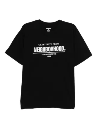 Neighborhood プリント Tシャツ | ブラック | FARFETCH JP